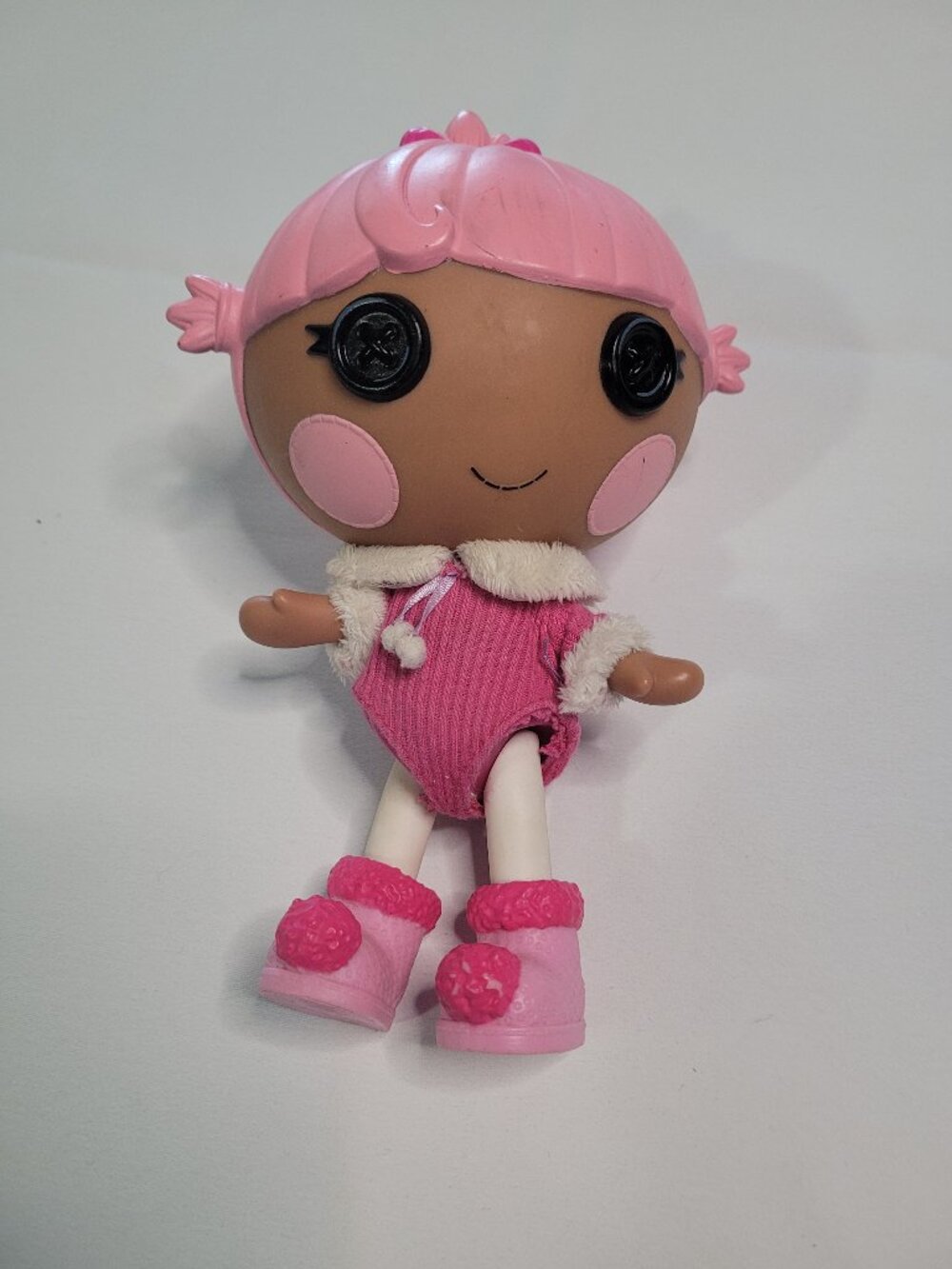 Lalaloopsy Littles Twirly Figure Eight Doll MGA 2014 Pink Ice Skater Toy